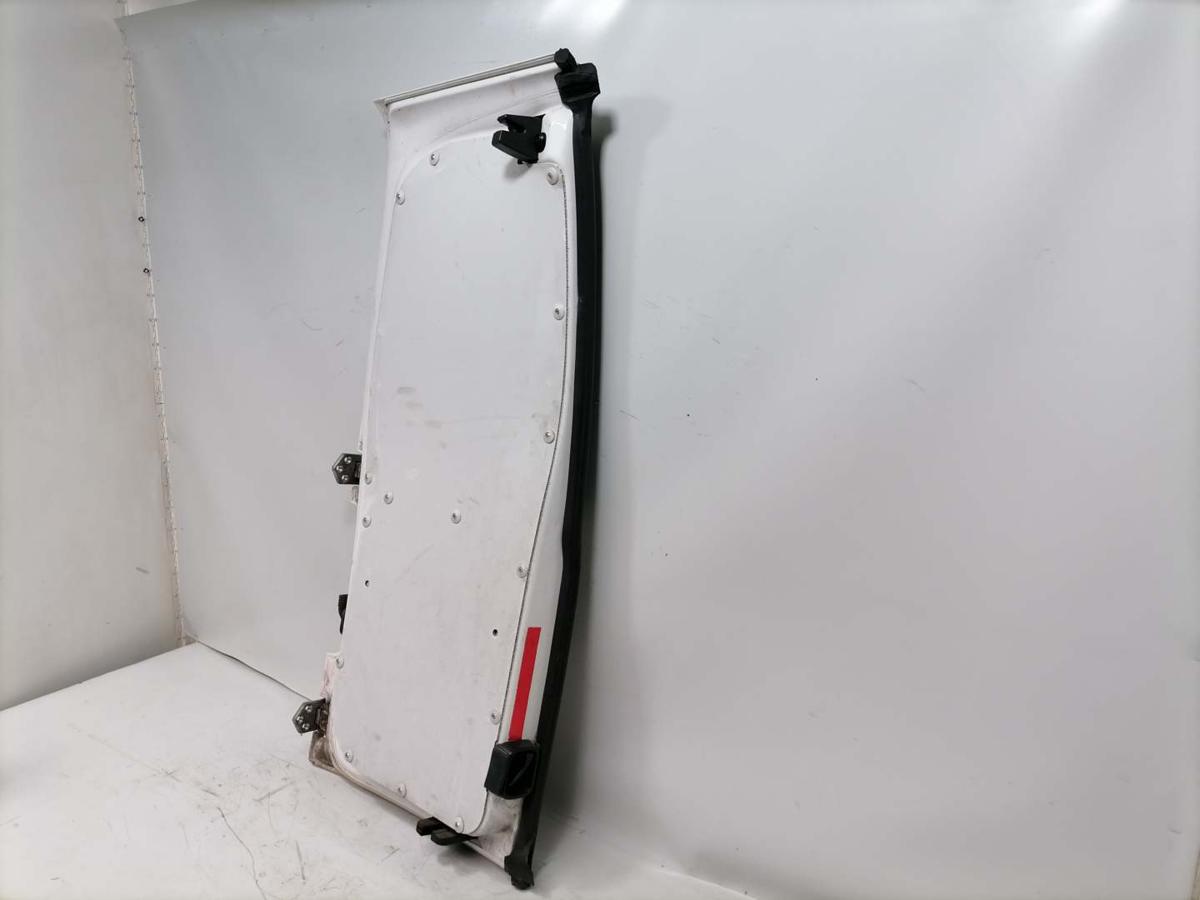 VW Caddy 3 2K Bj.2011 original Fl&uuml;gelt&uuml;r rechts mit Scheibe LB9A Candywei&szlig;